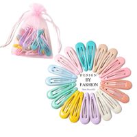 The New Simple Candy Color Hairpin Cheap Hairpin Canned Wholesale sku image 4