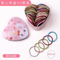 Children&#39;s Rubber Band Girl Hair Ring Female Black Baby Head Rope Tied Hair Girl Hair Accessories sku image 12