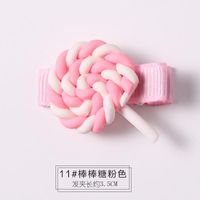 Korean Cute Color Lollipop Rainbow Cheap Hairpin Wholesale sku image 11