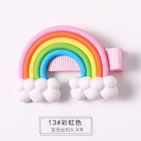Korean Cute Color Lollipop Rainbow Cheap Hairpin Wholesale sku image 13