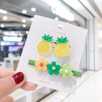 New Fashion Fruit Side Clip Color Cheap Flower Hairpin Wholesale sku image 3
