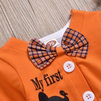 Spring New Style Gentleman Long-sleeved Printed Cotton Robe Children&#39;s Clothing Wholesale main image 4