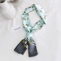 Fashion Double-sided Wild Small Scarf Professional Scarf Nhmn135054 sku image 14