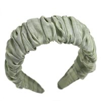 South Korea&#39;s New Fashion Fold Cute Soft Fabric Cheap Headband Wholesale main image 3