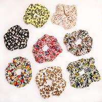New Simple Printing Cute Cheap Scrunchies Wholesale main image 1