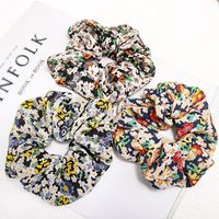 New Simple Printing Cute Cheap Scrunchies Wholesale main image 3
