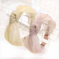 Korean New Fashion Mesh Lace Headband Sweet Cheap Headband Wholesale main image 3