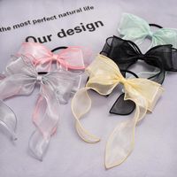 New Fashion Bow Tie Rope Korean Sweet Streamer Cheap Scrunchies Wholesale main image 6