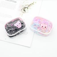 Korean Disposable Hair Ring Cartoon Children&#39;s Colorful Rubber Band Rubber Band Head Rope Headdress Hair Accessories main image 5