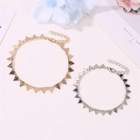New Fashion Geometric Ladies Anklet Punk Style Triangle Anklet Wholesale main image 3