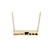 Mother&#39;s Day Gift New Fashion Animal Bear Bear Mother Necklace Family Set Mama Bear Necklace main image 6