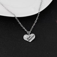 Mother&#39;s Day Necklace New Fashion Alloy Jewelry Necklace Heart Pendant Wholesale main image 3