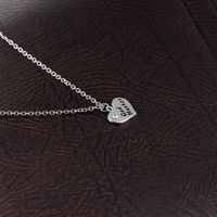 Mother&#39;s Day Necklace New Fashion Alloy Jewelry Necklace Heart Pendant Wholesale main image 6