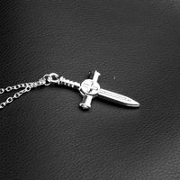New Fashion Cross Sword Pendant Necklace Wholesale main image 5