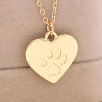 Fashion Heart Alloy Plating Women's Necklace main image 4