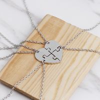 New Fashion Big Middle Little Sister Stitching Necklace Wholesale main image 5