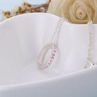 New Fashion Best Friends Good Friends Ring Necklace Wholesale main image 3