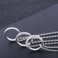 New Fashion Best Friends Good Friends Ring Necklace Wholesale main image 4