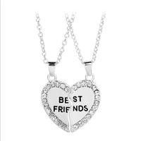 Popular Jewelry Fashion Letters Best Friends Good Friends Necklaces Selling Necklaces Wholesale main image 5