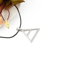 Fashion Hollow Triangle Pendant Necklace Clavicle Chain Necklace Yiwu Nihaojewelry Wholesale main image 4