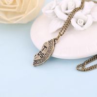 Hot Fashion Jewelry Three Petal Heart Letter Best Friends Good Friend Necklace Yiwu Nihaojewelry Wholesale main image 3