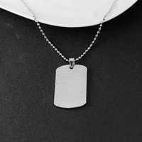 Hot Father&#39;s Day Gift To My Son Father And Son Family Military Necklace Yiwu Nihaojewelry Wholesale main image 4