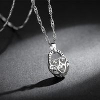 Europäische Und Amerikanische Süße Herzförmige Halskette Modeschmuck Großhandel Schriftzug Liebe Halskette main image 4