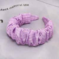 South Korea&#39;s New Fashion Fold Cute Soft Fabric Cheap Headband Wholesale sku image 3