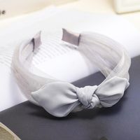 Korean New Fashion Lace Knotted Bow Tie Headband Cheap Headband Wholesale sku image 6