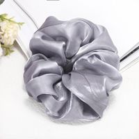 The New Fabric Head Rope Hair Accessories Super Large Intestine Ring Solid Color Hair Ring Wholesale sku image 2