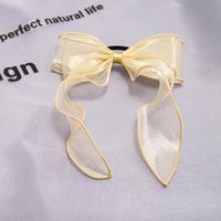 New Fashion Bow Tie Rope Korean Sweet Streamer Cheap Scrunchies Wholesale sku image 1