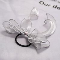 New Fashion Bow Tie Rope Korean Sweet Streamer Cheap Scrunchies Wholesale sku image 5