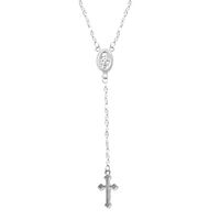 New Fashion Cross Necklace Women&#39;s Clavicle Chain Jesus Easter Jewelry Sexy Tassel Pendant sku image 2