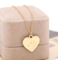 Fashion Heart Alloy Plating Women's Necklace sku image 2