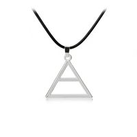Fashion Hollow Triangle Pendant Necklace Clavicle Chain Necklace Yiwu Nihaojewelry Wholesale sku image 1