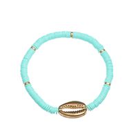 Bohemian Beach Wind Shell Bracelet Nihaojewelry Wholesale Natural Shell Bracelet Hand-woven Soft Ceramic Pieces Friendship Rope Female main image 4