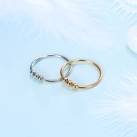 New Simple Cold Wind Ring Bead Ring  Jewelry Niche Ring Nihaojewelry Wholesale main image 4