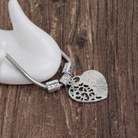 Simples Nouvelles Lettres Mère Et Fille Pour Toujours Bracelet En Forme De Coeur Tag Nihaojewelry Gros main image 6