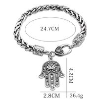 New Fashion Wild Punk Slap Pendant Bracelet  Hand Jewelry Nihaojewelry Wholesale main image 6