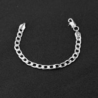 New Fashion  Popular Atmosphere Fashion Silver Jewelry Gold Code Men And Women Couples Bracelet Wholesale main image 3