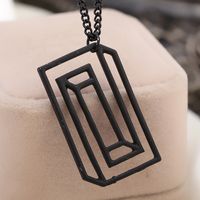 New Fashion  Personality  Clavicle Chain Science Student Molecular Necklace Accessories Wholesale main image 3