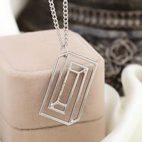 New Fashion  Personality  Clavicle Chain Science Student Molecular Necklace Accessories Wholesale main image 5