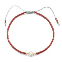 Perles De Riz D&#39;été Myuki Tissées À La Main Perles D&#39;eau Douce Naturelles Bracelet Simple En Gros main image 4