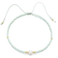 Perles De Riz D&#39;été Myuki Tissées À La Main Perles D&#39;eau Douce Naturelles Bracelet Simple En Gros main image 3