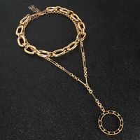 Fashion Necklace Round Pendant Single-layer Round Ball Clavicle Necklace Jewelry Nihaojewelry Wholesale main image 4