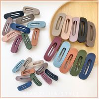 Fashion Women's Hair Clips Nihaojewelry Wholesale  Word Clip Head Back Hair Clip Top Clip Bangs Headdress main image 1