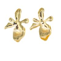 925 Silver Needle Hypoallergenic Maple Leaf Metal Retro Earrings  Baroque Fashion  Earrings  Nihaojewelry Wholesale main image 6