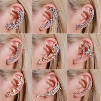 Wholesale Jewelry Lady Flower Alloy Artificial Gemstones Earrings main image 1