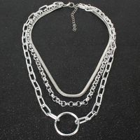 Fashion Popular Simple Multi-layer Necklace Jewelry Chain Necklace Nihaojewelry Wholesale main image 4