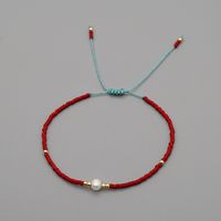 Perles De Riz D&#39;été Myuki Tissées À La Main Perles D&#39;eau Douce Naturelles Bracelet Simple En Gros sku image 6